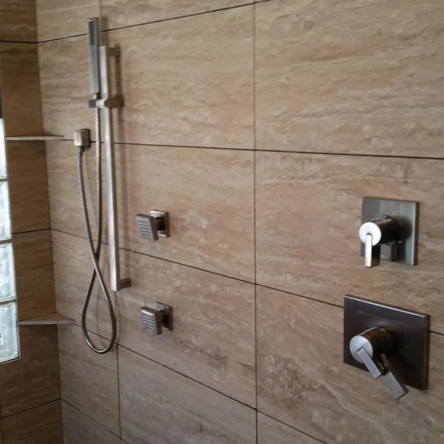 Shower fixture installation for Water Heater Replacement in North Liberty